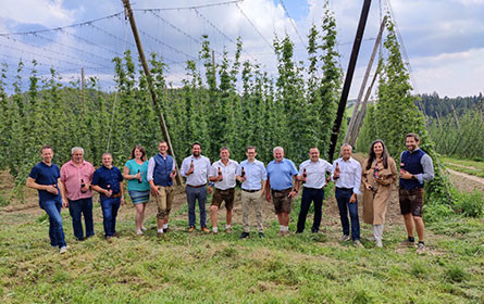 Partnerschaft mit Mühlviertler Hopfenbaugenossenschaft verlängert