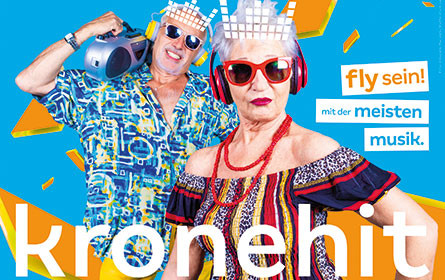 kronehit überrascht mit Umgestaltung des Corporate Designs