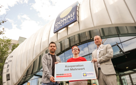 Donau Zentrum startet Kooperation mit WienWork