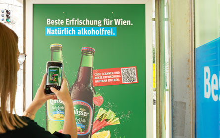 Gösser „versprüht“ Sommerfrische via Out of Home