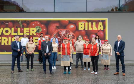 Billa-Wiedereröffnung in Bruck an der Großglocknerstraße