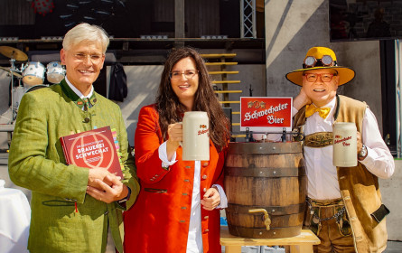 Bierige Geschichte über den Geburtsort des Lagerbieres, die Brauerei Schwechat, wurde präsentiert