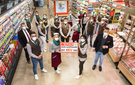 Spar ist neu da in der Quellenstraße