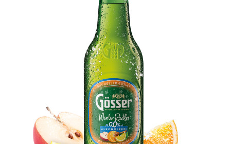 Gösser WinterRadler alkoholfrei: der erste Winter-Radler Österreichs