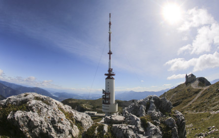 Sendeturm Dobratsch seit 50 Jahren in Betrieb