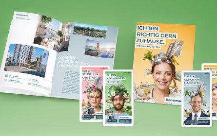 Tunnel23 startete 360 Grad-Kampagne für Donaumarina Studios & Apartments Wien