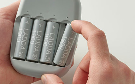 Neue, wiederaufladbare Ladda-Akkus helfen, Abfall zu reduzieren und Kosten zu sparen