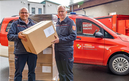 Intersport Austria spendet 200.000 Schutzmasken an Schulen und die Freiwillige Feuerwehr