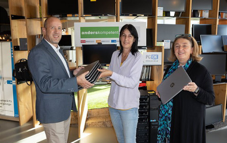 147 Laptops für den guten Zweck