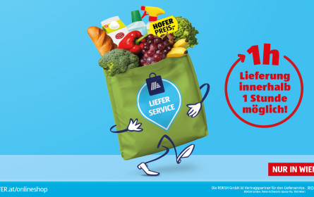 Diskonter Hofer startet Liefergeschäft in Wien