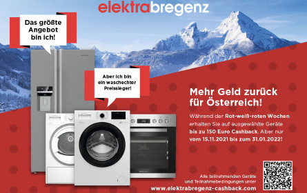 elektrabregenz startet Cashback-Kampagne