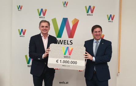 Wels Card knackt 1 Mio. Umsatzgrenze