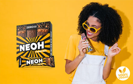 Vegan und ohne Zucker: Erster Neoh-Riegel, der beides kann