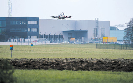 Flugtaxi geht in die Luft
