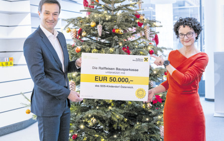 Bausparkasse spendet