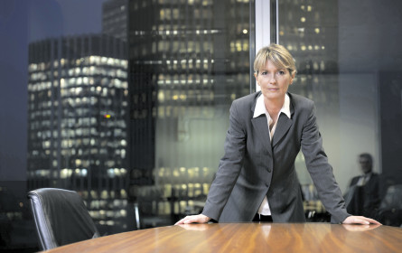 Frauen sind selten Boss