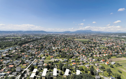 Blick auf den Grazer Markt