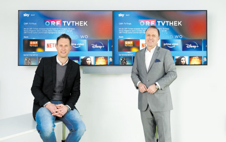 ORF-TVthek via Sky verfügbar