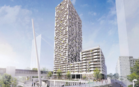 Im Tower direkt an der Donau