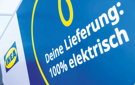 Ikea Österreich mit Elektro-Trucks