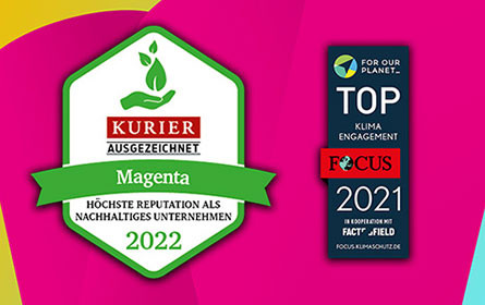 Magenta Telekom erneut als nachhaltiges Unternehmen ausgezeichnet