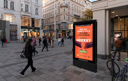 Gewista: 3-fach-Kick am digitalen City Light