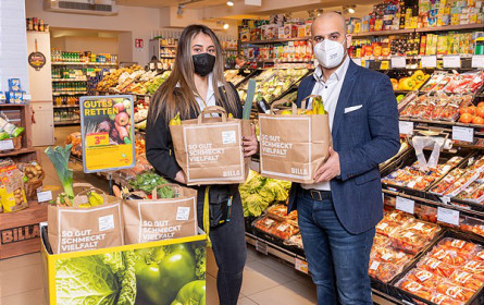 Billa gibt frischem Obst und Gemüse eine zweite Chance