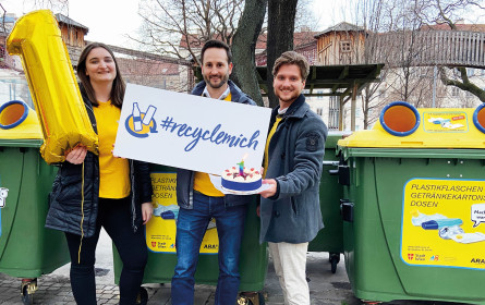 „RecycleMich“-Initiative feiert mit allen Partnern die Erfolge der Recycling-App in Wien