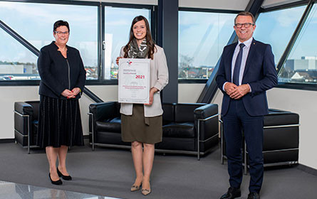 Spar-Zentrale Marchtrenk erhält erneut staatliches Gütezeichen "Audit berufundfamilie"