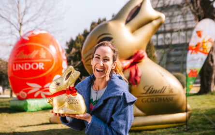 Der Lindt Goldhase wird dieses Jahr 70