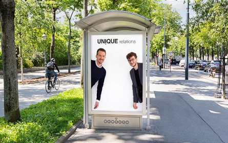 Unique relations kommuniziert für Gewista