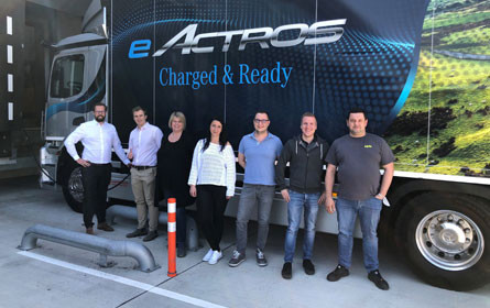 Nachhaltige Logistik: Lidl Österreich testet E-Lkw