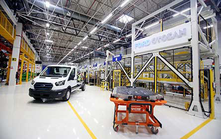 Produktion des E-Transit startet