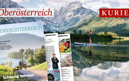 OÖ-Schwerpunkt im "Kurier" mit Premiummagazin und zwei Thementagen