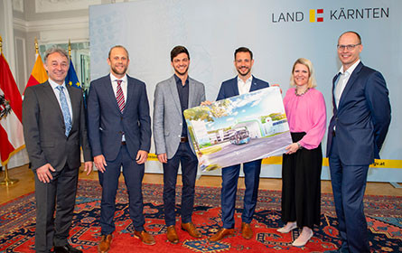 Kärnten: Wasserstoff-Busse starten im Linienbetrieb