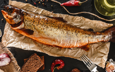 Geräucherte Forellen- und Saibling-Filets – oftmals weit gereist