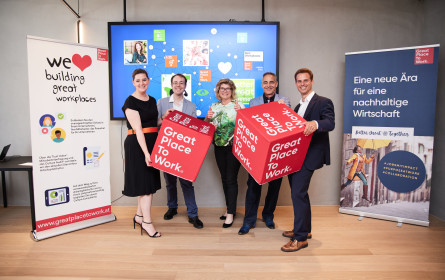 Präsentation der neuen Business-Initiative von Great Place to Work
