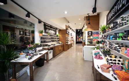 Lush Mariahilfer Straße mit neuem Retail-Design wiedereröffnet