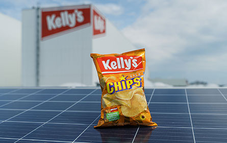 Kelly freut sich über Sonnenenergie