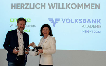 Event cMoment 2022: Create und Volksbank