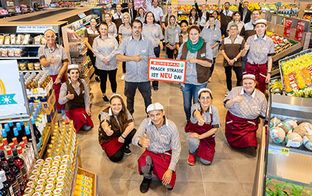 Eurospar: Wiedereröffnung in der Prager Straße