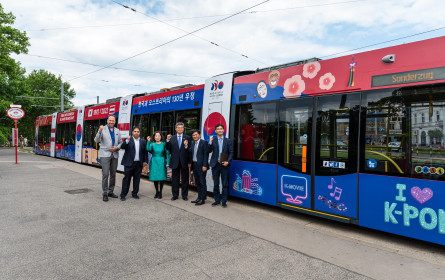 Gewista bringt ein Stück Korea nach Wien