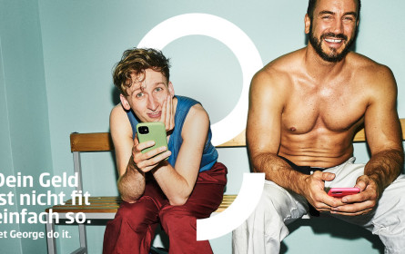 Neue George Kampagne: Man ist nicht einfach so fit