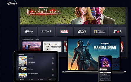 Disney Streaming-Dienste holen Netflix ein