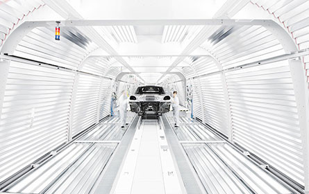 Hohe E-Verkaufsziele bei Porsche