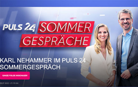 Puls24: Erfolg mit Sommergesprächen