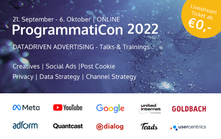 Datadriven Marketing - Insights von Meta, YouTube, Google u.v.m. bei größten D-A-CH Event