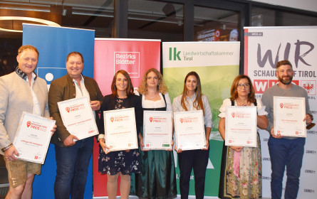 Regionalitätspreis an Tiroler Betriebe vergeben