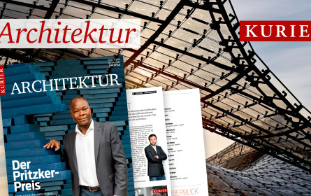 Kurier-Premiummagazin „Architektur“ zeigt Nobelpreisträger