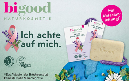 Bipa erinnert mit Initiative an Brustkrebsvorsorge